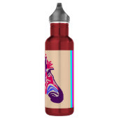 Zebra Wasserflasche Edelstahlflasche (Rechts)