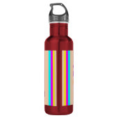 Zebra Wasserflasche Edelstahlflasche (Rückseite)