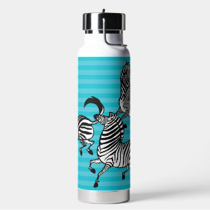 Zebra Wasserflasche Trinkflasche