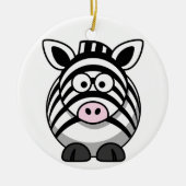 Zebra Weihnachtsschmuck (Vorne)