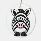 Zebra Weihnachtsschmuck (Links)