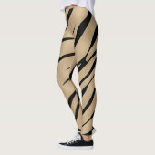 Zebra Wild Animal Muster Leggings (Links)