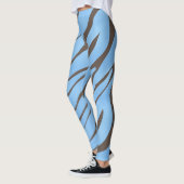 Zebra Wild Animal Muster Leggings (Links)