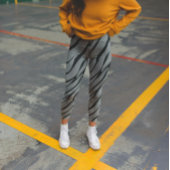 Zebra Wild Animal Muster Leggings