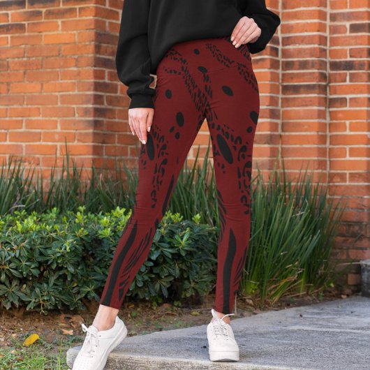 Zebra Wild Animal Muster Leggings