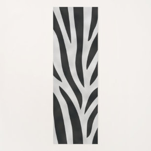 Zebra Wild Animal Muster Yogamatte