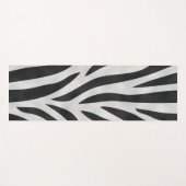 Zebra Wild Animal Muster Yogamatte (Vorderseite (Horizontal))