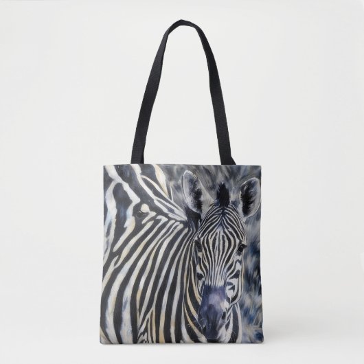 Zebra Wild Animal Nature Tote Bag Tasche (Vorderseite)