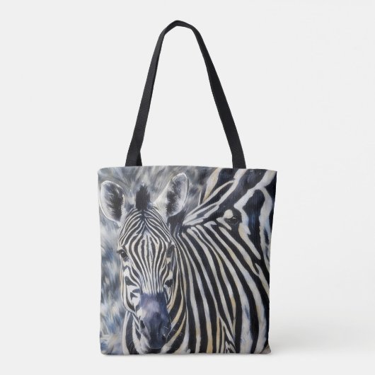 Zebra Wild Animal Nature Tote Bag Tasche (Rückseite)