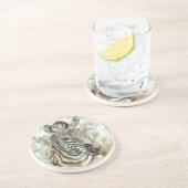 Zebra Wild Tame und Zeitlose Sammlung Getränkeuntersetzer (Seite)