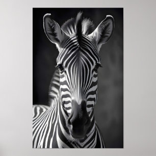 Zebra Wildlife Majestic Nature Life Kunst Poster