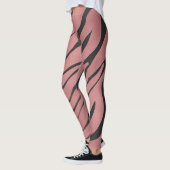 Zebra-Wildtier-Muster Leggings (Links)