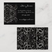 Zebra-Wirbel - Visitenkarte (Vorne/Hinten)