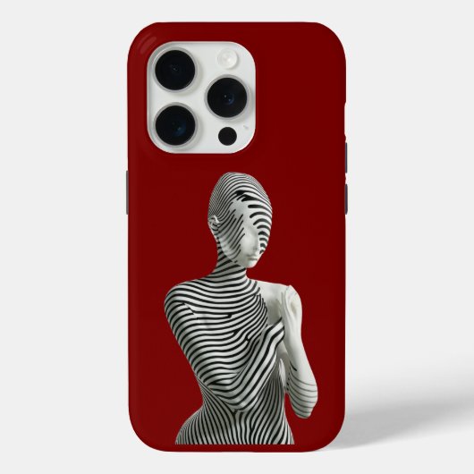 Zebra Woman Case-Mate iPhone Hülle (Rückseite)