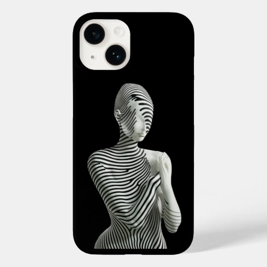 Zebra Woman Case-Mate iPhone Hülle (Rückseite)