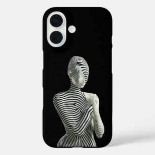 Zebra Woman iPhone 16 Hülle