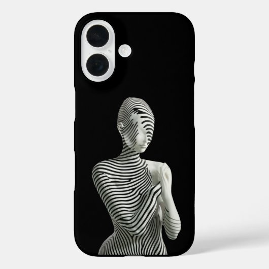 Zebra Woman Case-Mate iPhone Hülle (Rückseite)