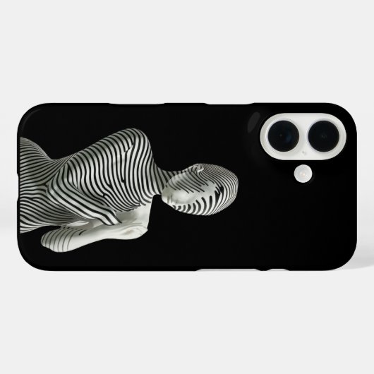 Zebra Woman Case-Mate iPhone Hülle (Rückseite (Horizontal))