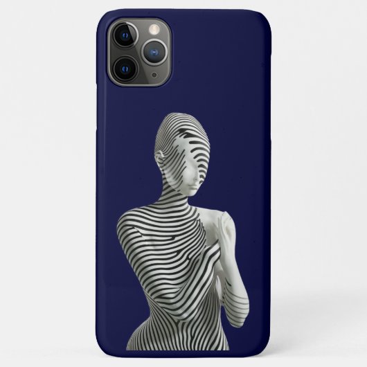 Zebra Woman Case-Mate iPhone Hülle (Rückseite)