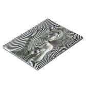 Zebra Woman Notizblock (Linke Seite)