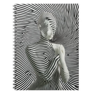 Zebra Woman Notizblock