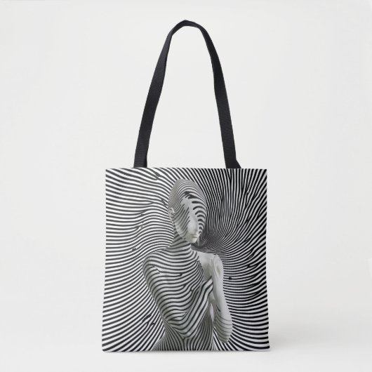Zebra Woman Tasche (Vorderseite)