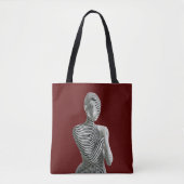 Zebra Woman Tasche (Vorderseite)
