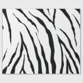 Zebra Wrapping Paper Geschenkpapier (Flach)