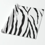 Zebra Wrapping Paper Geschenkpapier (Ungerollt)