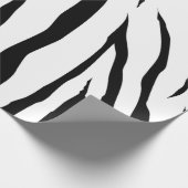 Zebra Wrapping Paper Geschenkpapier (Ecke)