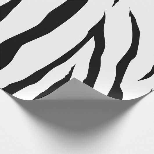 Zebra Wrapping Paper Geschenkpapier (Ecke)