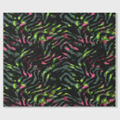 Zebra Wrapping-Papier Geschenkpapier (Flach)