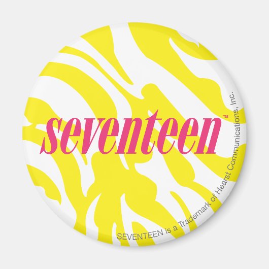 Zebra Yellow Magnet (Vorne)