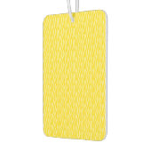 Zebra Yellow Pattern Moderne Animal Print Autolufterfrischer (Links)