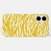 Zebra Yellow Stripes Case-Mate iPhone Hülle (Rückseite (Horizontal))
