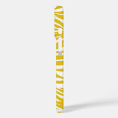 Zebra Yellow Stripes Case-Mate iPhone Hülle (Rückseite / Links)