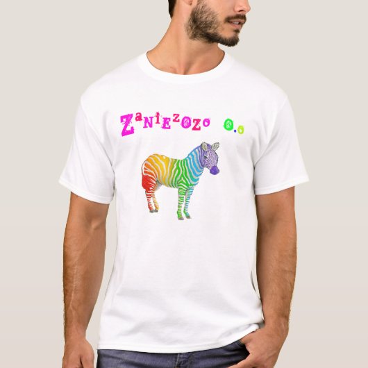 Zebra, zaniezozo Titel 3 T-Shirt (Vorderseite)