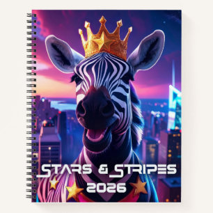 ZEBRA ZANZIBAR NOTIZBLOCK