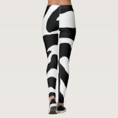 Zebra | Zazzle_Growshop. Leggings (Rückseite)