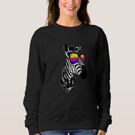 Zebra Zebra Kids Zebra Girl Zebra Zebra Sweatshirt (Vorderseite)