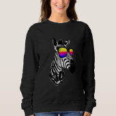 Zebra Zebra Kids Zebra Girl Zebra Zebra Sweatshirt (Vorderseite)