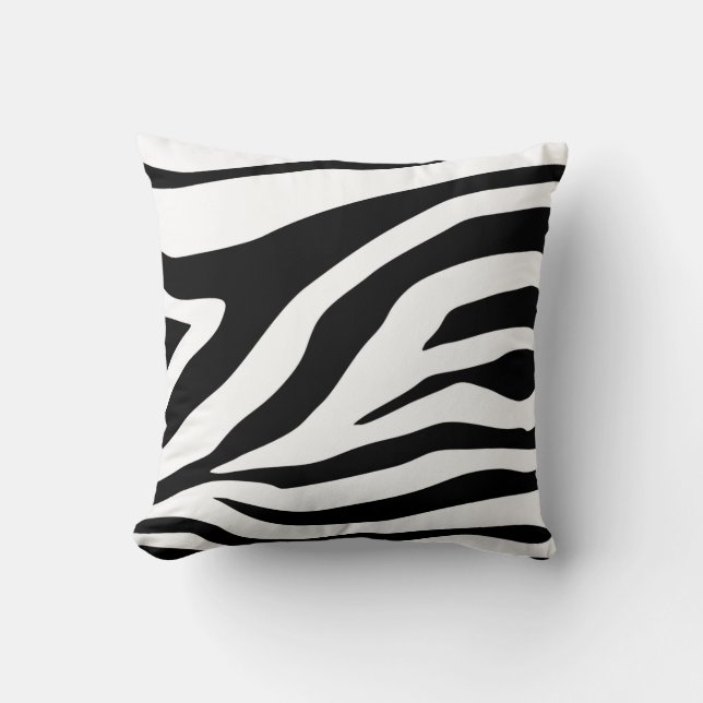 Zebra, Zebra Print, Zebra Pattern, Safari, African Kissen (Vorderseite)