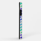 Zebra, Zickzack Regenbogen und Weißdruck Case-Mate iPhone Hülle (Hinten/Rechts)