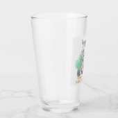 Zebra Zitat Cartoon trinken Bobba Tee Glas (Rechts)