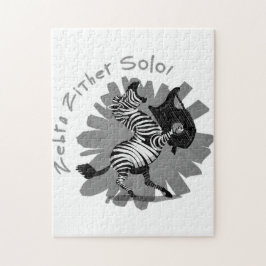 Zebra Zither Solo Puzzle