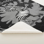 Zebra Zither Solo Sherpadecke (3/4)