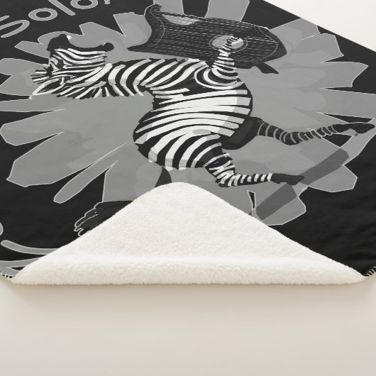 Zebra Zither Solo Sherpadecke (3/4)