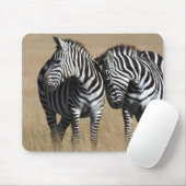 "Zebra-Zuneigung " Mousepad (Mit Mouse)