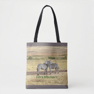 Zebra-Zuneigung Tasche