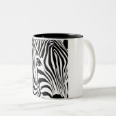Zebra Zweifarbige Tasse (VorderseiteRechts)